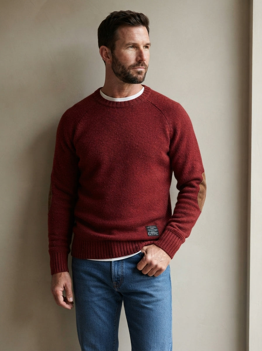 Classic Knit Crew Neck Sweater