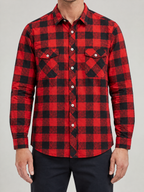 Calvin Flannel Checkered Long Sleeve Shirt