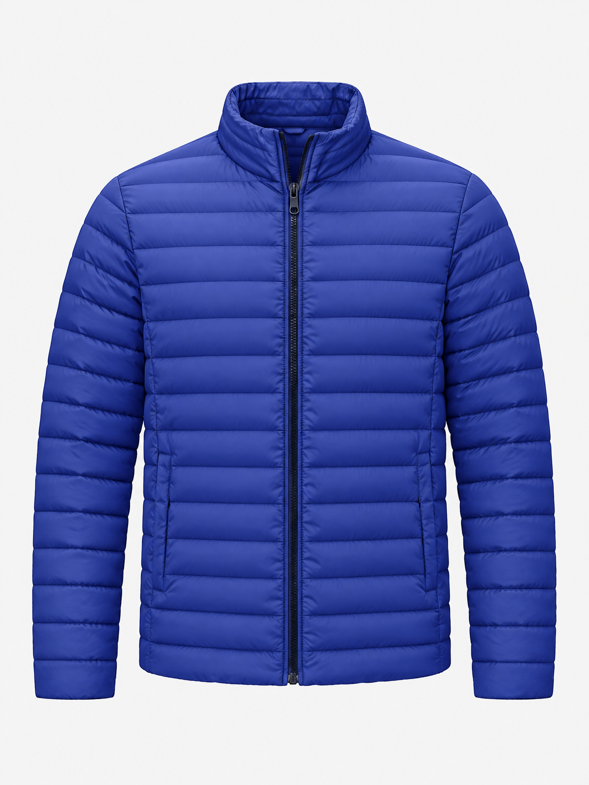 Quilted Stand Collar Puffer Jacket