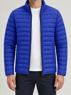 Quilted Stand Collar Puffer Jacket