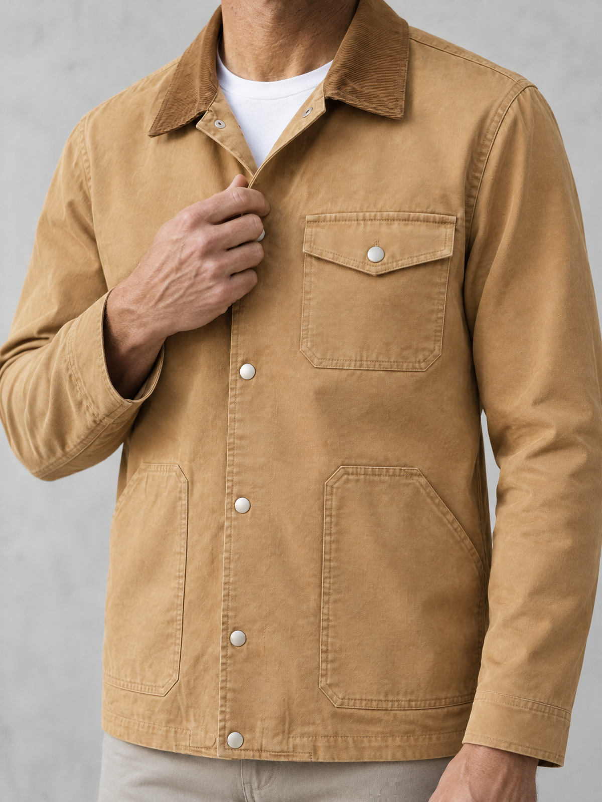 Organic Comfort Stretch Chore Jacket