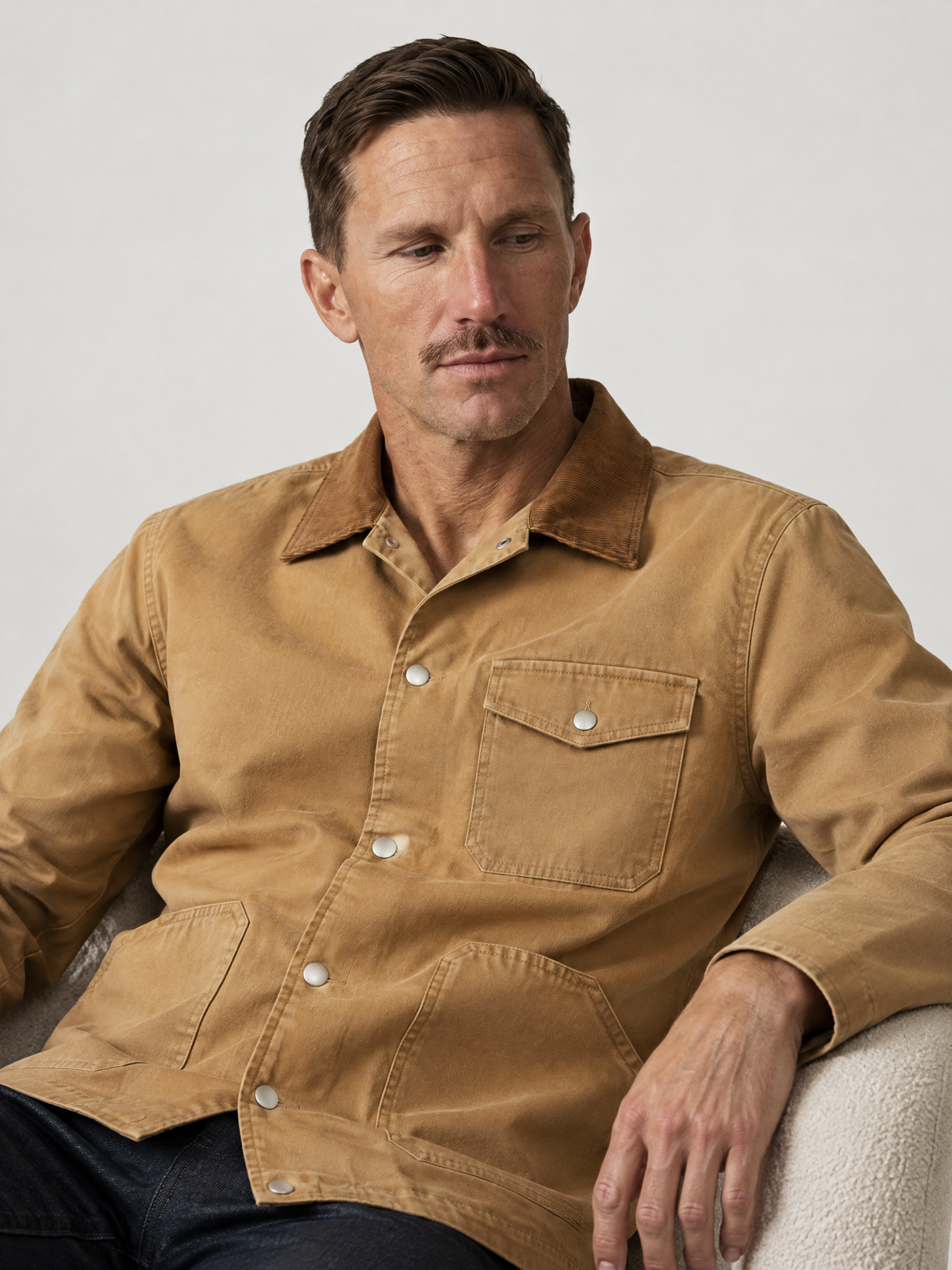 Organic Comfort Stretch Chore Jacket