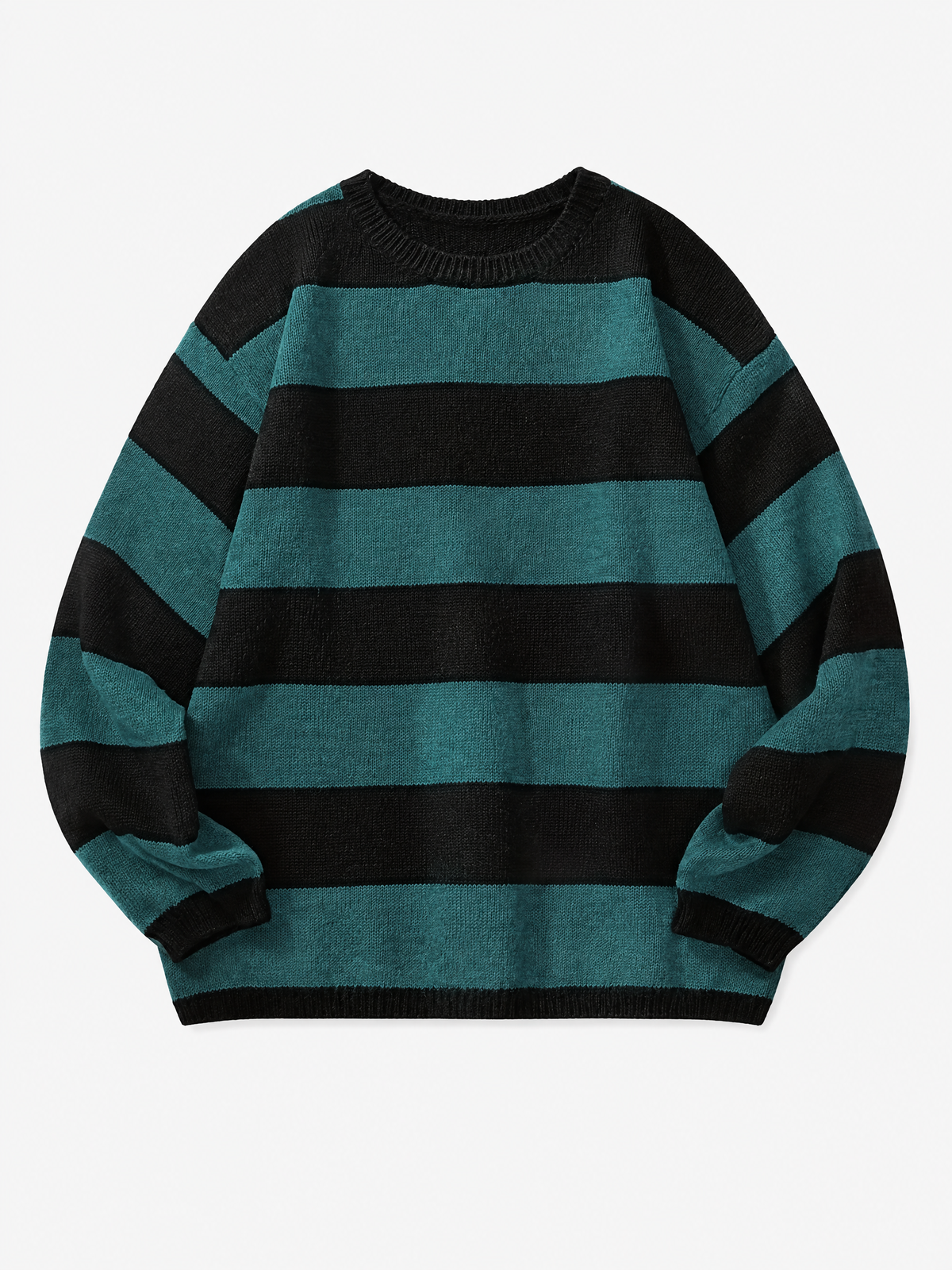 James Striped Knitted Crewneck