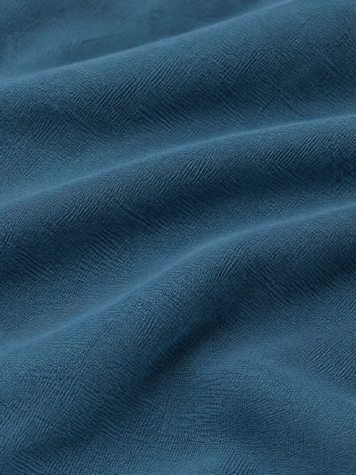 Ribbed Knit Long Sleeve Polo Shirt