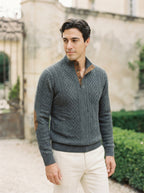 Classic High Collar Pullover