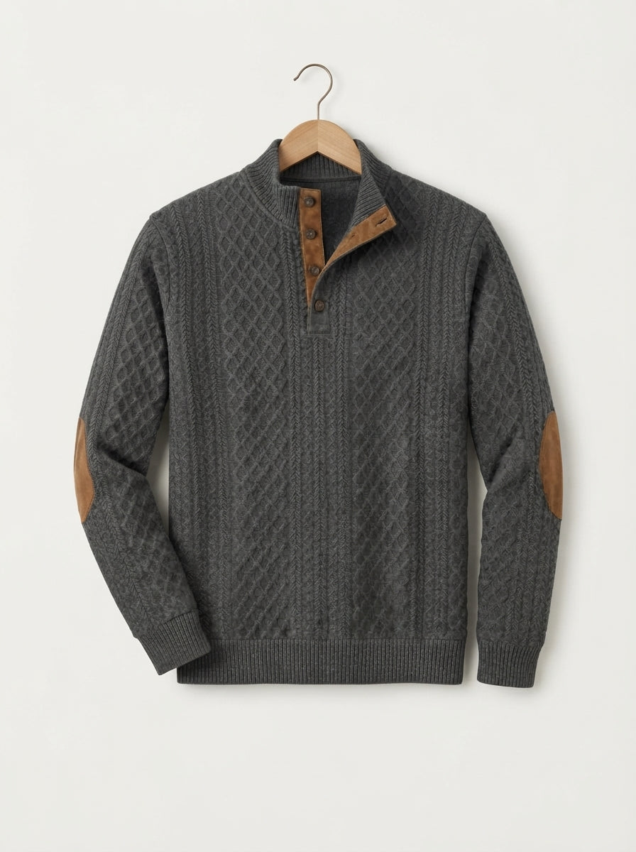 Classic High Collar Pullover