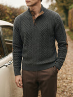 Classic High Collar Pullover