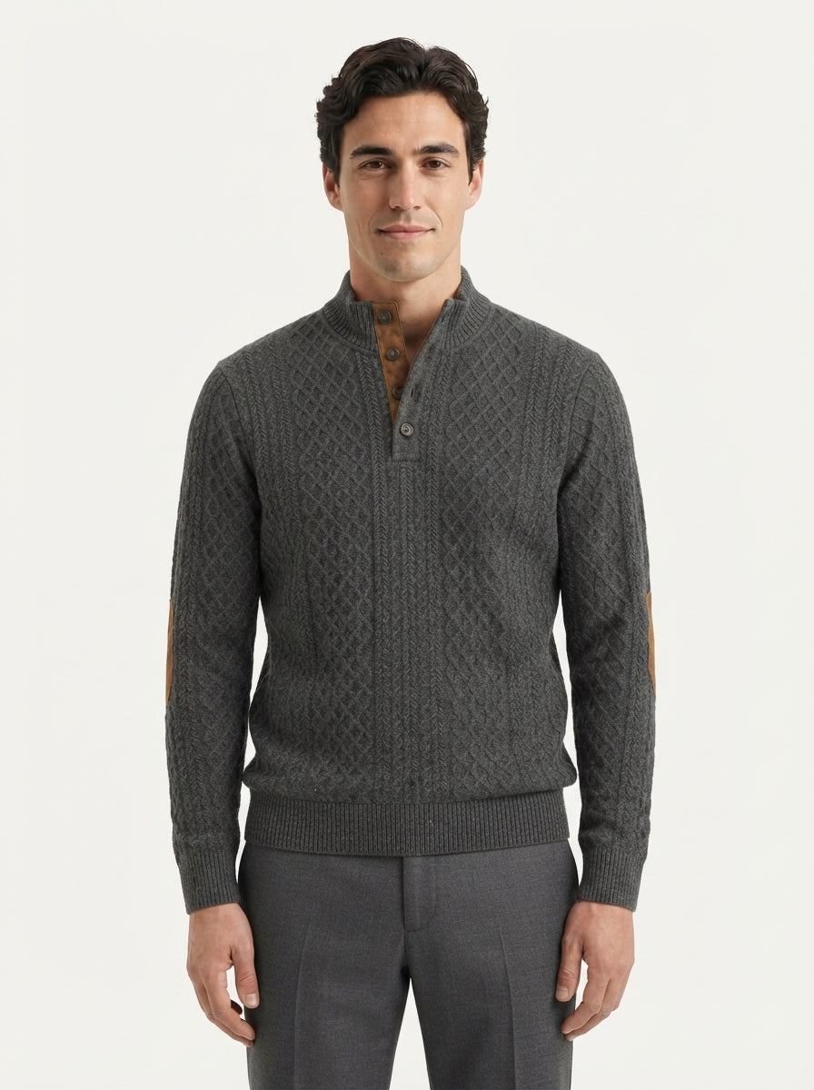 Classic High Collar Pullover