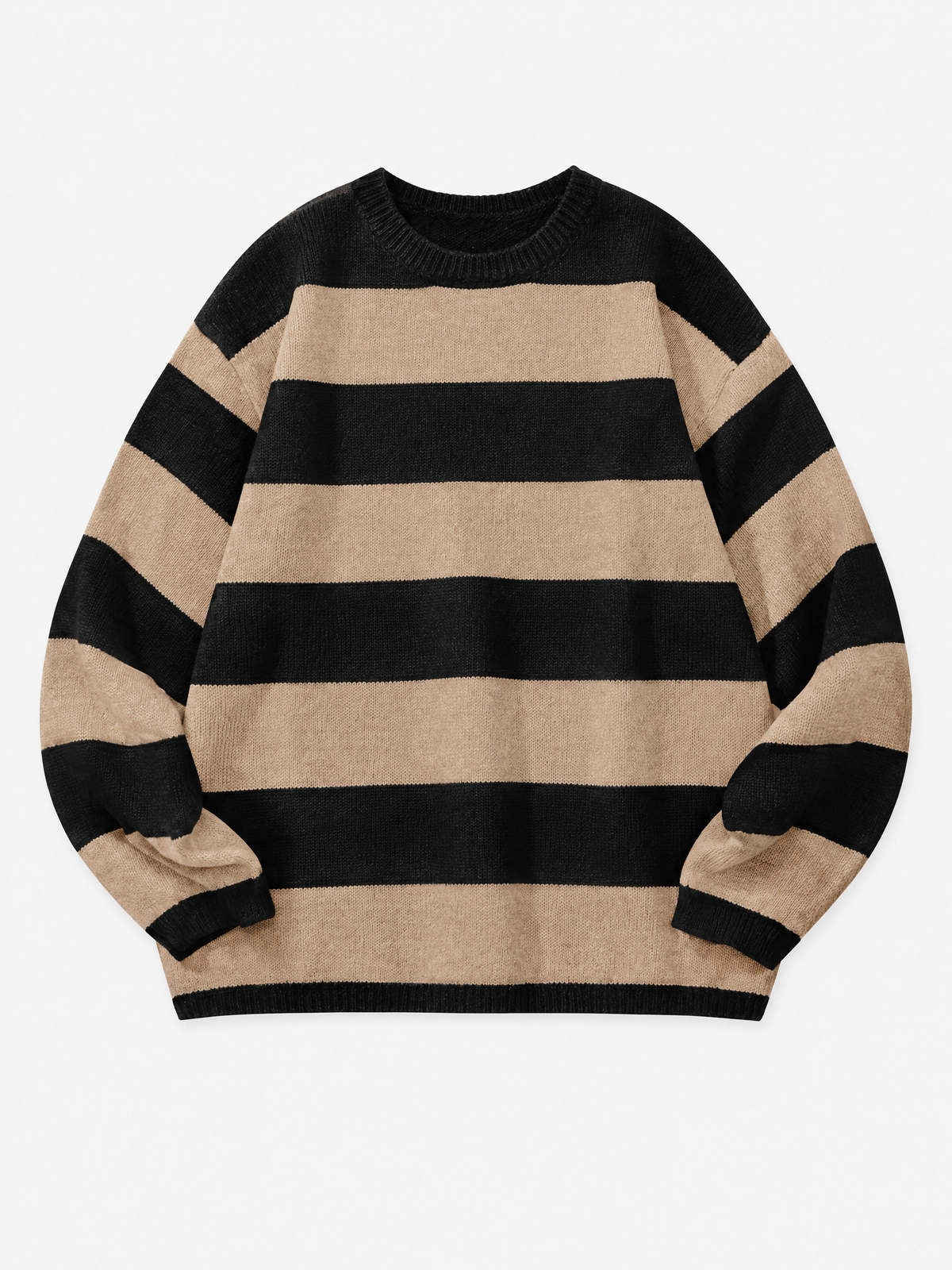 James Striped Knitted Crewneck