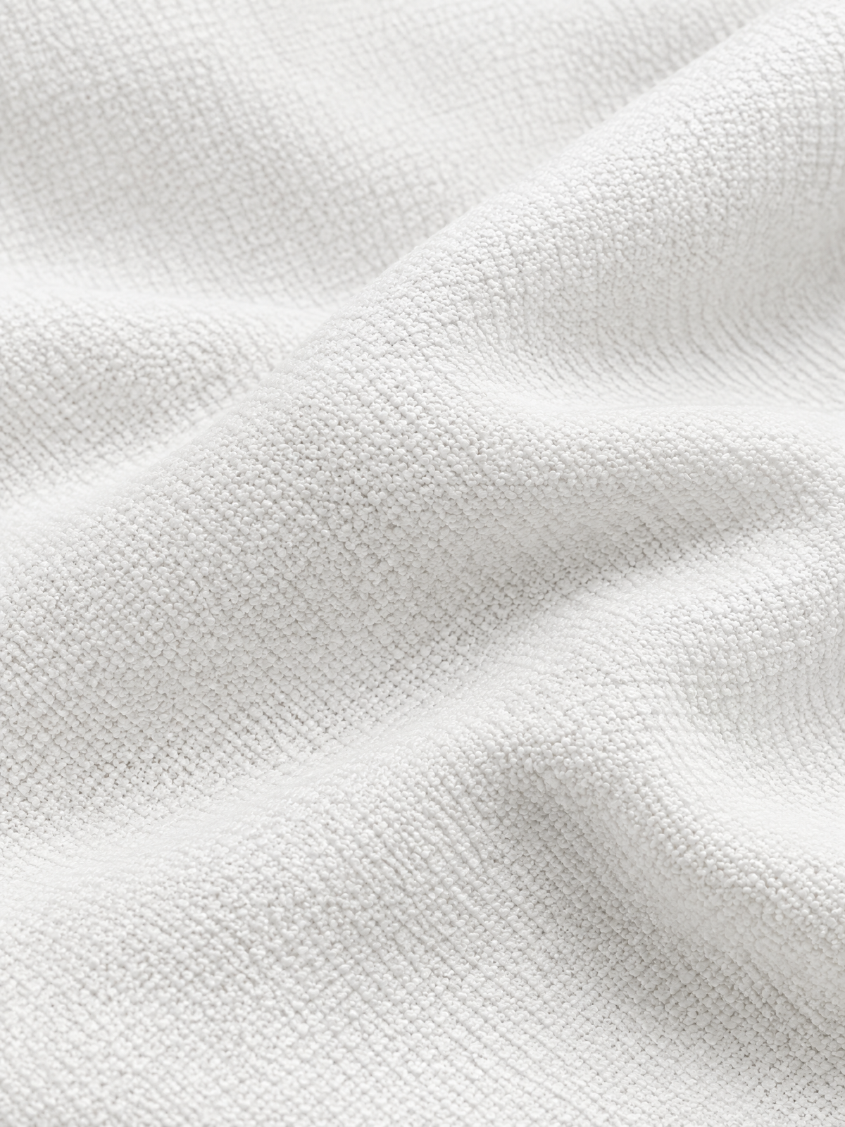 100% Organic Cotton Mesh-Stitch Button-Up Sweater Polo