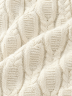Cable Knit Crewneck Sweater