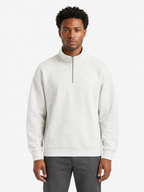 Casual Half-Zip Sweatshirt