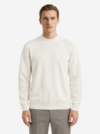 Essential Ribbed Mock Neck Sweater